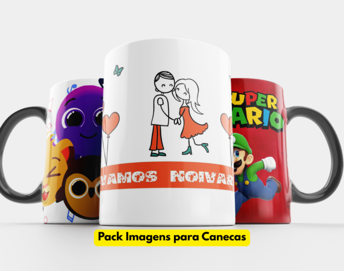 Pack Imagens Para caneca