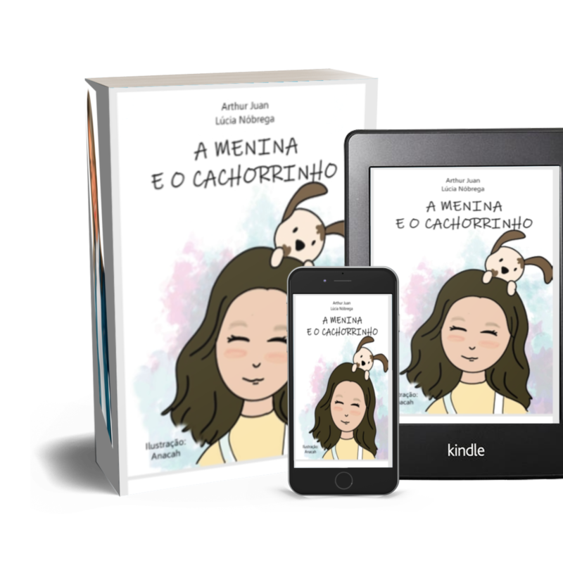 capa A menina e o Cachorrinho
