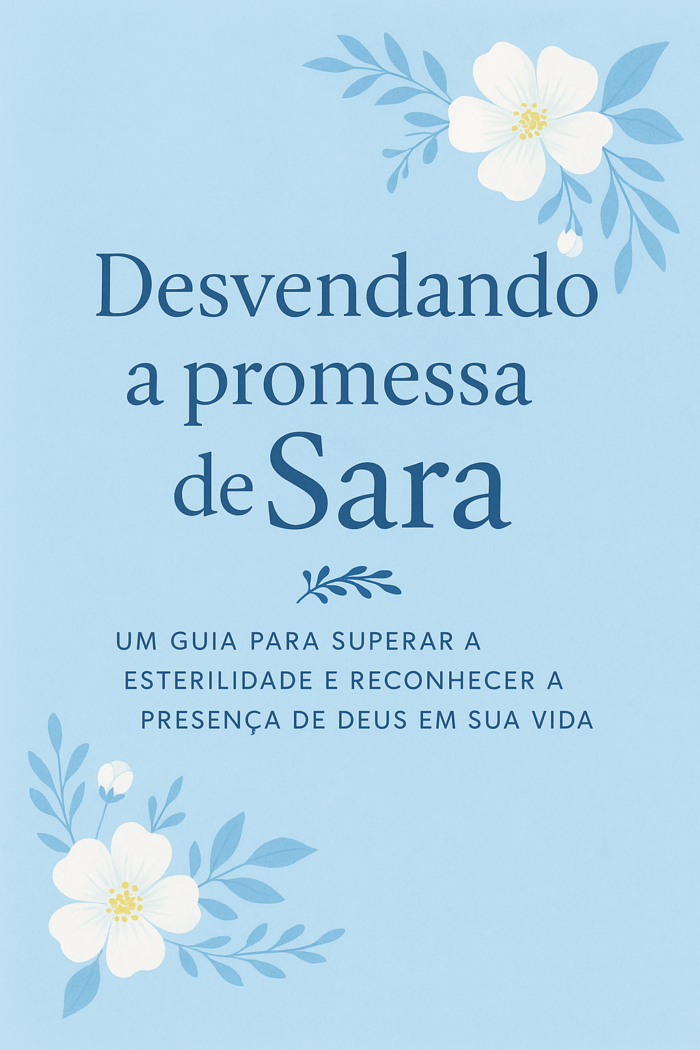 capa Desvendando a Promessa de Sara: Um Manual para Superar a Esterilidade e Reconhecer a Presença de Deus