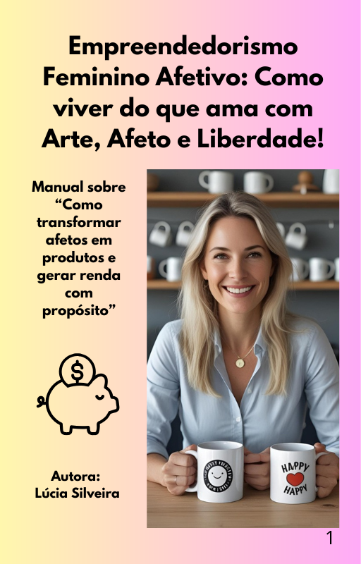 Empreendedorismo feminino afetivo: como viver do que ama com arte, afeto e liberdade