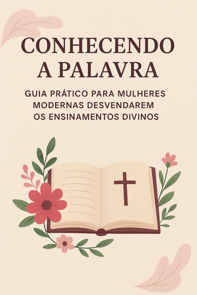 capa Conhecendo a Palavra: Guia Prático para Mulheres Modernas Desvendarem os Ensinamentos Divinos
