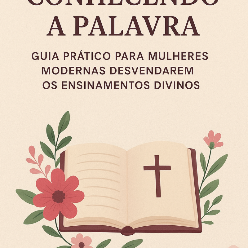 capa Conhecendo a Palavra: Guia Prático para Mulheres Modernas Desvendarem os Ensinamentos Divinos
