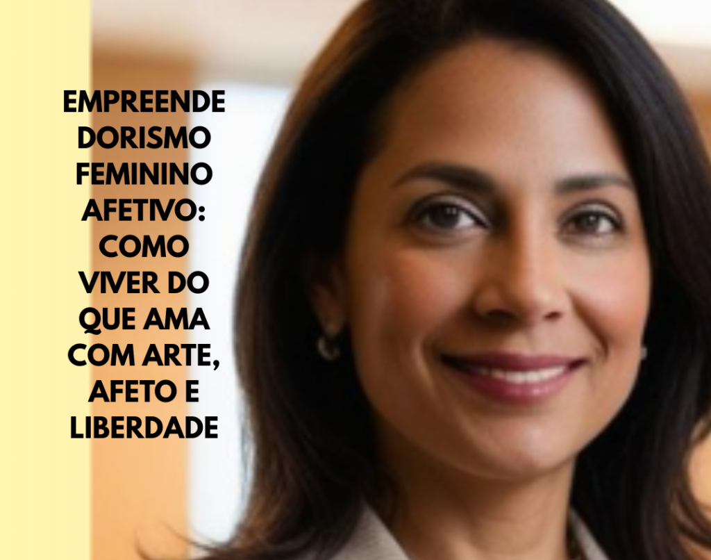 EMPREENDEDORISMO FEMININO AFETIVO: COMO VIVER DO QUE AMA COM ARTE, AFETO E LIBERDADE